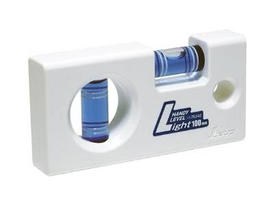 Box type cylindrical bubble level vial